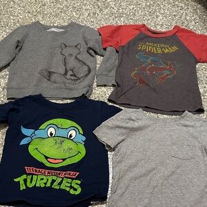 2t tees and sweatshirt